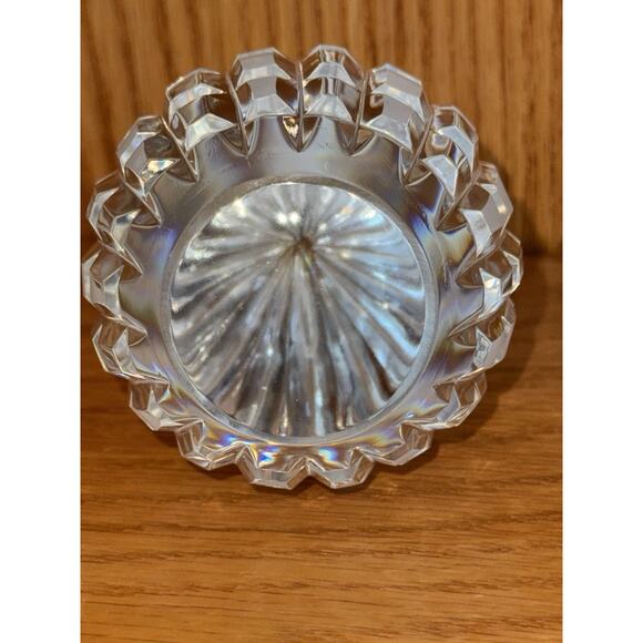 Hand Cut Lead Crystal Egg Poland Decor Paperweight Polonia Easter Figurine Heavy - Picture 9 of 10